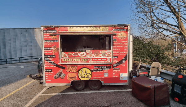 Food Trailer Burger Van